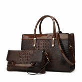 Elegant rich brown handbag